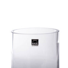 Cylinder Glass Vase 15cm